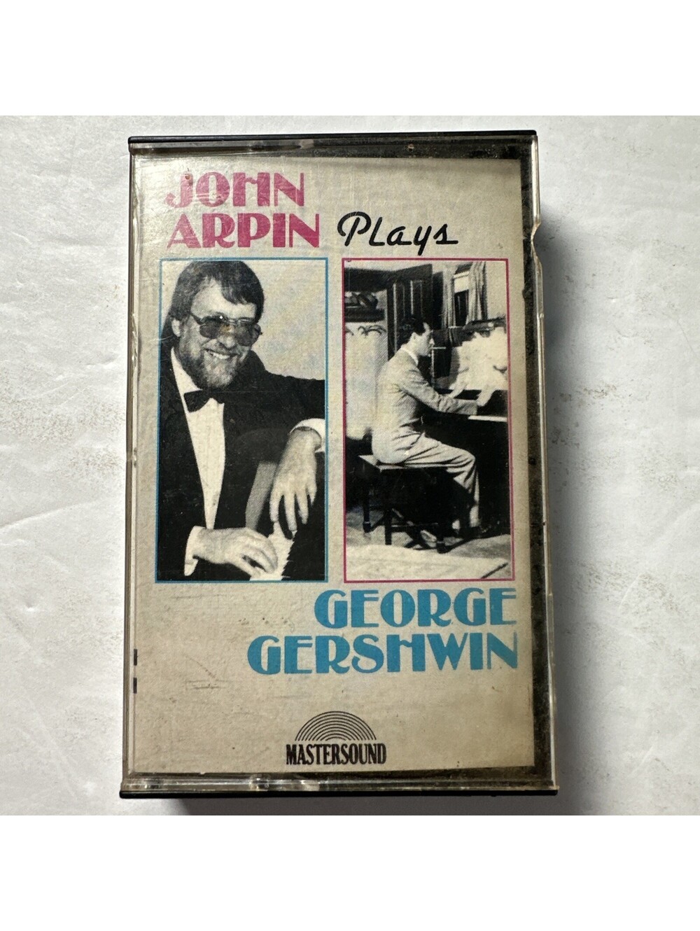 John Arpin plays George Gershwin Cassette